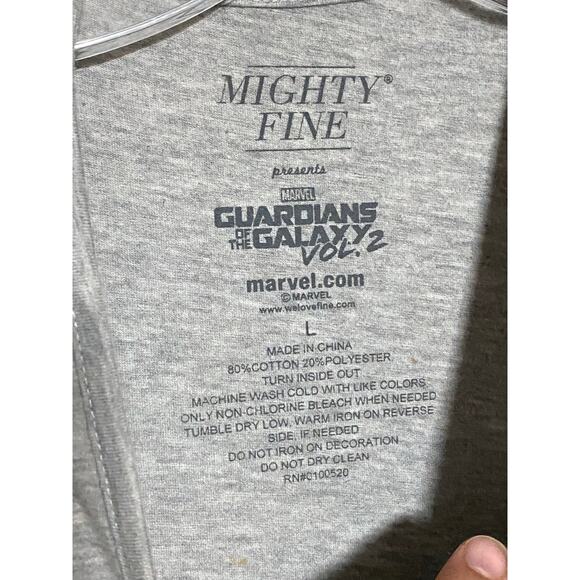 Guardians of the Galaxy Baby Groot Awesome Mix Tape Vol 2 Tank Top Juniors L - Picture 4 of 6